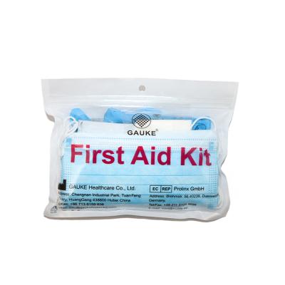 China Universal Personal Protection First Aid Kit With Disposable Face Masks And PVC / Nitrile Gloves, Customized Order Accepted for sale