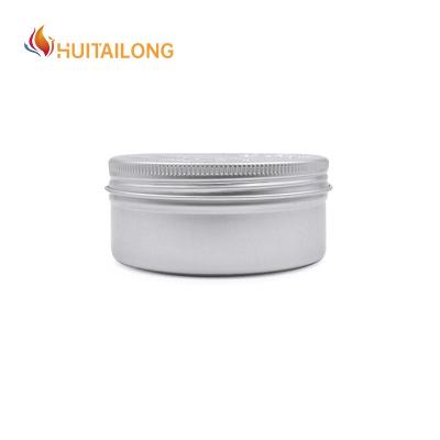 China 200ml Screw Cosmetic Aluminum Tin Medicine Cans Flower Fruit Tea Aluminum Cans Aluminum Cosmetics Cans for sale