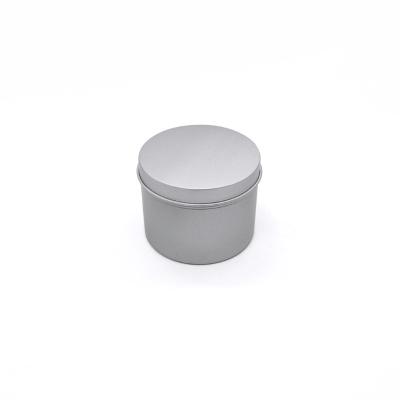 China Gift & Wholesale 120g cosmetic craft perfume candle container aluminum can spill cover aluminum box for sale