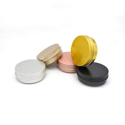 China Latest Design Recyclable Empty Cosmetics Small Aluminum Boxes 60ml New Supplies for sale