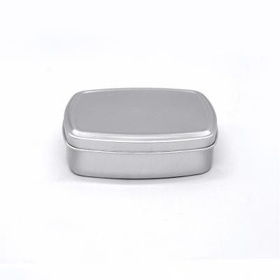 China 120ml Cosmetic Square Aluminum Tins Ice Cream Tins Soap Gift Tins Baking Aluminum Cake Tins for sale