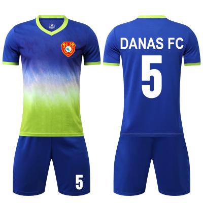 China New 2022 Custom Moisture Wicking Jersey Quality Thai Soccer Jersey Men's Soccer Uniform Set Team Soccer Jersey for sale