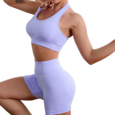 China Breathable Shockproof Gather Stereotypical Sports Underwear Fitness Yoga Clothing Suit Women Running High Waist Buttocks Yoga Shorts for sale