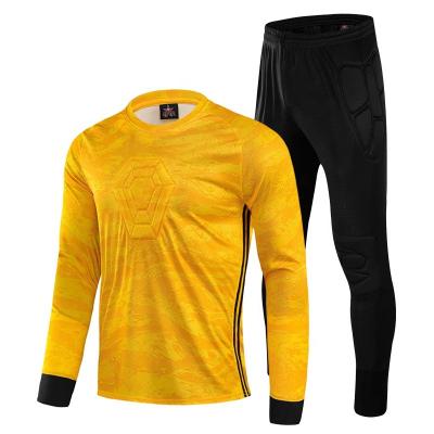 China Wholesale Custom Made Breathable Goalie Goalkeeper Uniform Professional Tank Top for sale