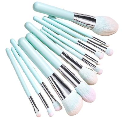 China General Blue Eyeshadow Brush Powder Brush 12 Set Makeup Brush for sale