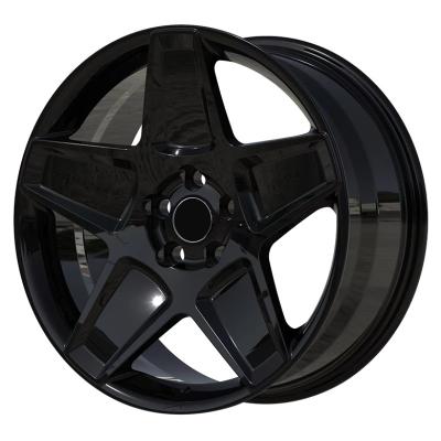 China Truck Hot Sale Five Stars Spoke Forged Wheel 20 19 18 17 Inch Passenger Car Wheel Rims 6x135 5x130 5x127 6x139.7 Offroad Wheels for sale