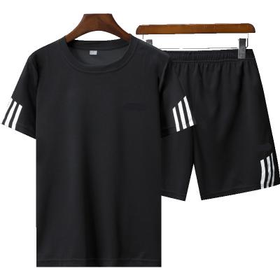 China New Design Custom Logo Summer Fitness Men's Jogging Shorts Jogging Suit Workout QUICK DRY Set Kids Mesh Short Sets Two-Piece Unisex for sale