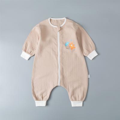 China Wholesale Solid Color Antibacterial Baby Clothes Organic Newborn Baby Rompers Cotton Cloth Boneless Baby Onesies for sale