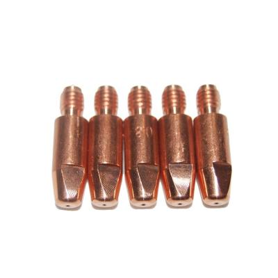 China Contact Tip M6X28 High Quality 24KD/25AK/26KD Jingyu Copper Material For MIG Torch Accessories for sale