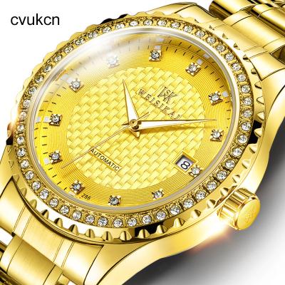 China Hot Brand Luxury men Swiss watch Fashion Stainless Steel Band Quartz Watch Men mechanical watches for sale