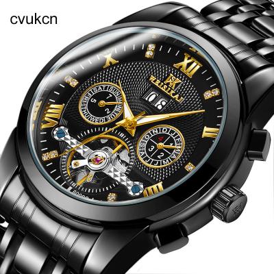 Chine cvukcn-Men's watch business waterproof double calendar automatic mechanical watch high-grade diamond à vendre