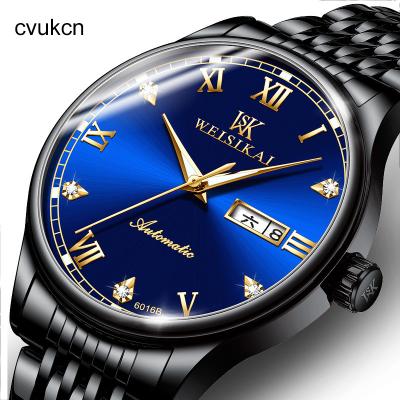 Chine cvukcn-Men's watch business waterproof double calendar automatic mechanical watch high-grade diamond à vendre