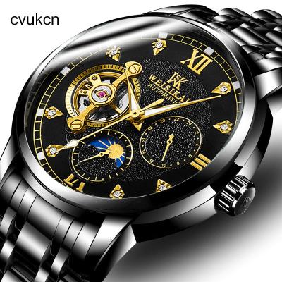 Chine cvukcn-Swiss movement Mechanical watch men's fashion business waterproof hollow automatic mechanical watch à vendre