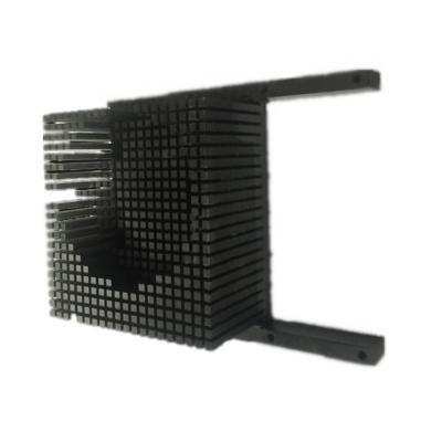 China Heatsink Customized Extrusion Manufacturer Square Heatsink For LED 40mm 80mm Extruded Aluminum Heatsink for sale