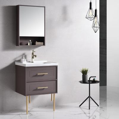 China Modern New Arrival PVC Bathroom Cabinet High Quality Luxury Bathroom Cabinet for sale