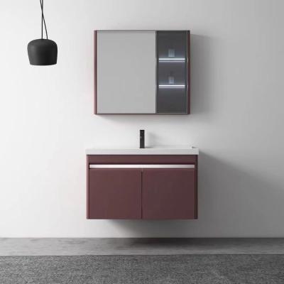 China Modern High Quality Bathroom Furniture Wall Hang Bathroom Make Up Vanity Bedroom Furniture Stainless Steel for sale