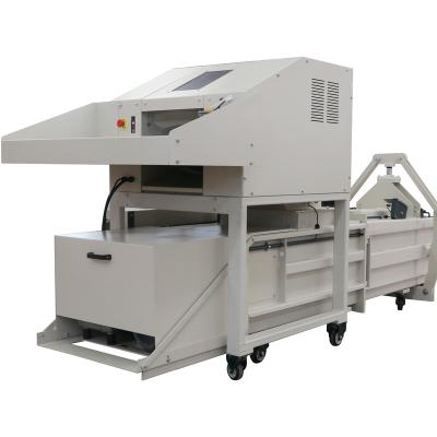 China Retail Industrial Paper Shredding And Hydraulic Wrapping Machine for sale