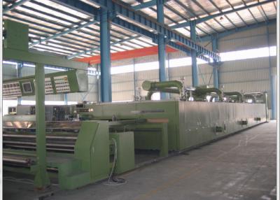 China Non - Woven Cloth Finishing Machines Tension Free Chamber Floor Thickness 80mm for sale