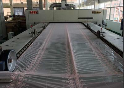 China Lace / Silk Fabric Stenter Machine -10%-30% Overfeeding Range With Slant Finishing Padder for sale