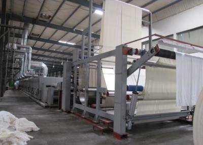 China Mosquito Net Fabric Textile Stenter Machine , Low Tension Hot Air Stenter Machine for sale