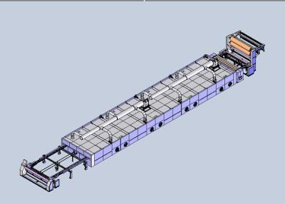 China Plaiting / Batching Exit Stenter Machine Textile With Finishing Padder for sale