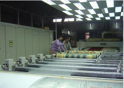 China Squeeze Type Rotary Screen Printing Textiles Machine , Fabric Screen Printing Machine  for sale