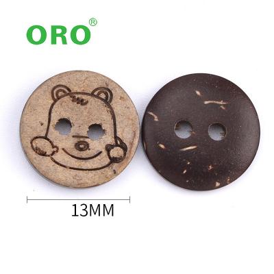 China Eco - Friendly Manufacturer Natural Coconut Nickel Free Beautiful Buttons For Clothing for sale