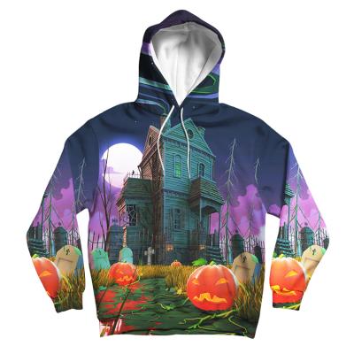 China Full Anti-wrinkle Dye Jumper Sweatshirts 3D Sublimation Printed Custom Logo 100% Polyester Mens Hoodies for sale