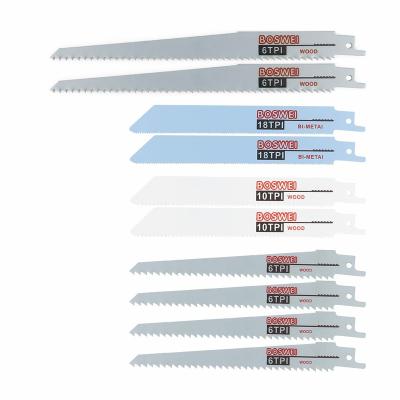 China NEWONE Interchange Saw Blades 10pcs Power Tool Saw Blades Set For Wood, Metal, Plastic Cutting Fits Bosch Milwaukee 131002 for sale