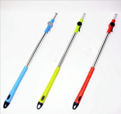 China Best Viable Selling Adjustable 360 ​​Rotation Magic Broom Floor Adjustable Telescopic Stick Spare Parts for sale