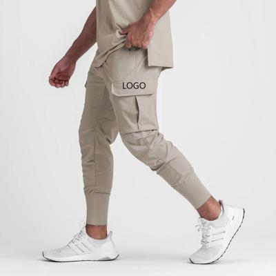 China Anti-wrinkle Custom Logo Summer Quick Dry Hombres Run Jogger Sweatpants Tight Fitness Bodybuilding Gym Running Track Pants Men for sale