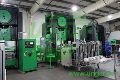 China Ungar Aluminium Foil Food Container Production Line H- Type 80 Ton Press for sale