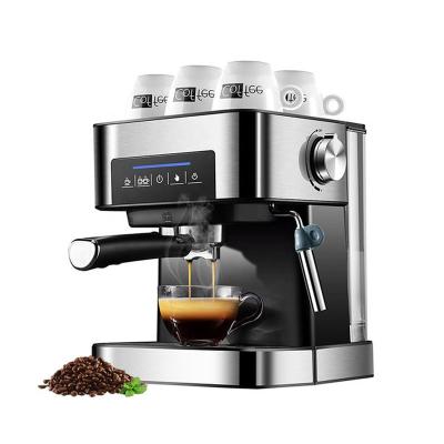 China Auto-power-protection system electric espresso 20Bar coffee maker 1.6L water tank touch screen professional espresso machine for sale