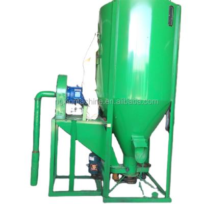 China Farms Factory Supply Automatic Animal Feed Crusher And Mixer Hammer Mill for sale