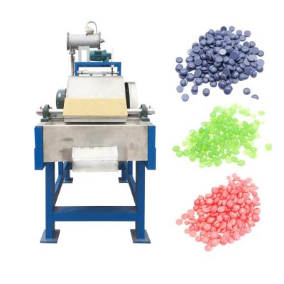 China Paraffin depilatory solid wax pelletizer price, resin wax pellet making machine, paraffin solid granulator machine for sale