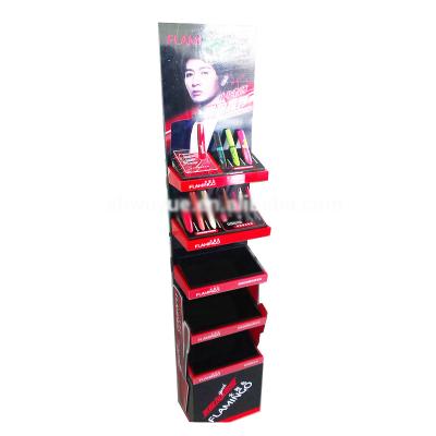 China Mordern Prepare Acrylic Customized Cosmetics Display Stand for sale