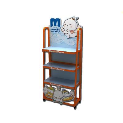 China Environmental Friendly Removable Iron Products Shelves Clothing Display Stand for sale