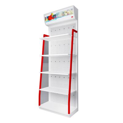 China Supermarket Single Sided Shelves Used For Sale Auto Parts Display Mobile Phone Accessory Display Rack for sale