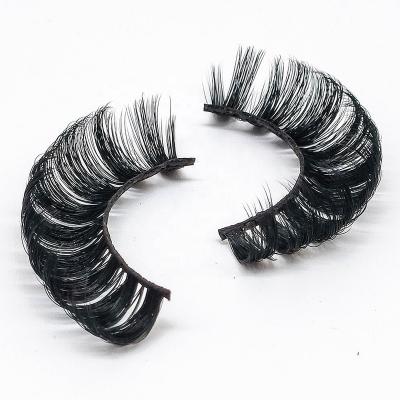 China Amazon Natural False Eyelashes Box Supplier Hot High End Pair Fauk False Mink Eyelashes Alone for sale