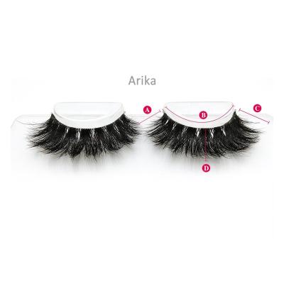 China Long Mink Lashes Wholesale Good Quality Natural With Boxes Eyelashes 25mm 3d Mink Eyelashes Vendor Full Strip for sale