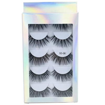 China 5d Mink Eyelashes Lashes 3d Wholesale Natural Seller 25mm b False Eyelashes for sale