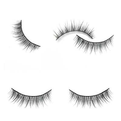 China Lightweight Lightweight Tapered Mink Eyelashes 3 Pairs of Fake 5d Fake Mink Eyelashes for sale