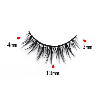 China Mink Eyelashes Vendor Origin Full Natural Wholesale Strip Lashes False Eyelashes for sale