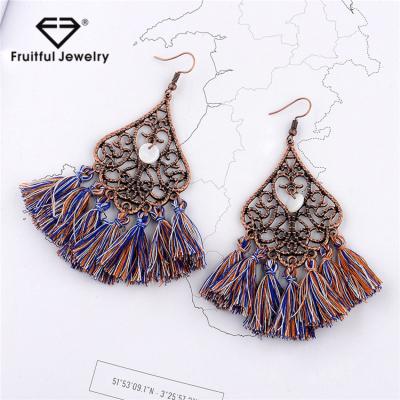 China CLASSIC Wholesale Jewelry Nation Style Tassel Bohemian Earrings for sale