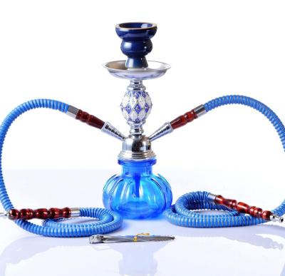 China China Factory Designer Small Size Acrylic Smoke Glass Hookah Shisha Clear Dubai High Quality Glass Hookah Set for sale