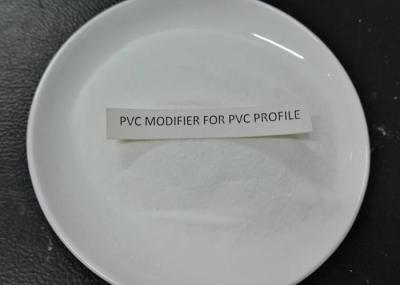 China Non Toxic PVC Impact Modifier Good Weatherability Low Temperature Toughness for sale