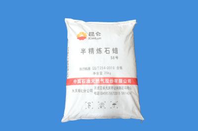 China CAS No 8002-74-2 Full Refined Paraffin Wax 58-60 Common External Lubricants for sale