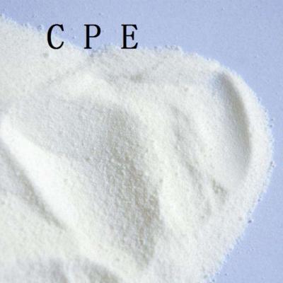 China 1.35 G/cm3 White Appearance 0.75% Volatile Chlorinated Polyethylene for sale