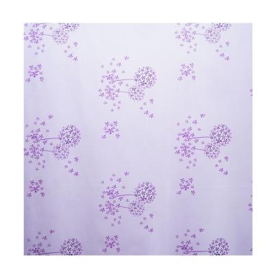 China Sustainable Pattern Design 100% Polyester Warp Knitted Mattress Fabric 215cm Purple for sale