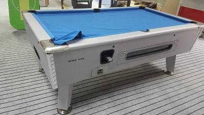 China Leather coin operated billiard table for sale